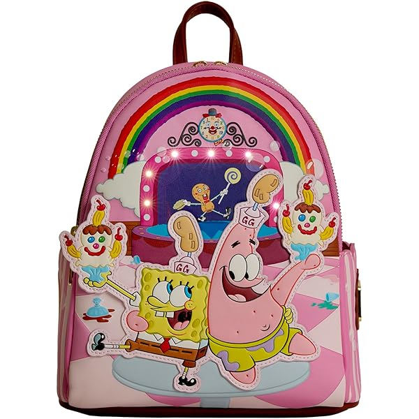 Amazon.co.jp: Loungefly Spongebob Mini Backpack Krusty Krab