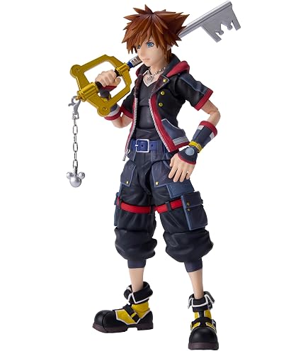 Amazon | KINGDOM HEARTS III プレイアーツ改 ソラ ver.2 PVC製 塗装
