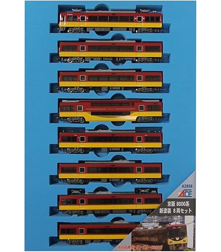 Amazon | マイクロエース Nゲージ 京阪8000テレビカー・登場時 7両
