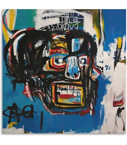 Amazon.co.jp: ポスター ジャン ミシェル バスキア Untitled Skull