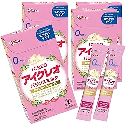 Amazon.co.jp: アイクレオ グローアップミルク スティック 13.6g×40本