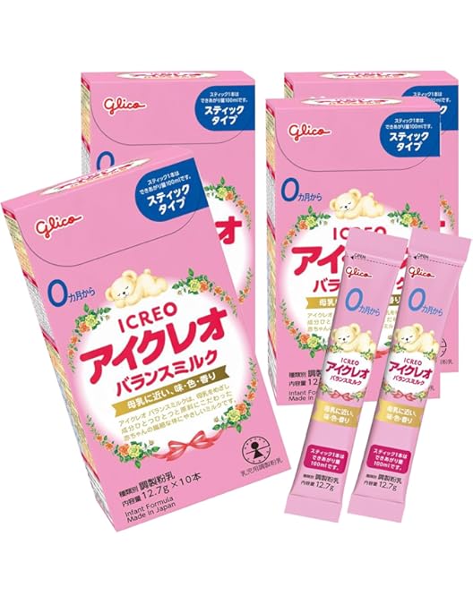 Amazon.co.jp: アイクレオ バランスミルク スティックタイプ 12.7g×10