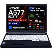 Amazon.co.jp: 【整備済み品】ノートパソコン 富士通 LIFEBOOK A577