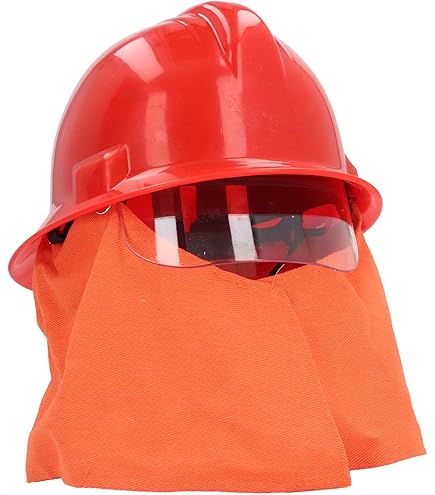 Amazon.co.jp: 消防士安全ヘルメット、厚みのあるABSアンチ