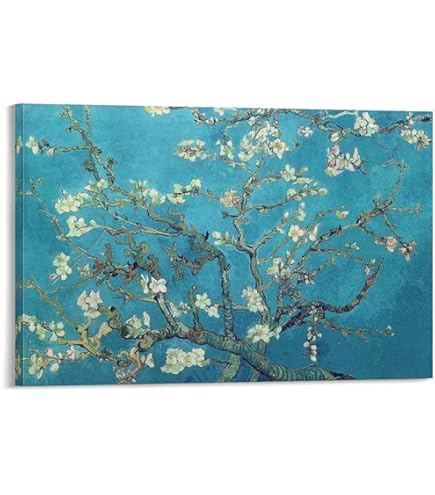 Amazon.co.jp: 世界の名画 ゴッホ 花咲くアーモンドの枝 ジークレー