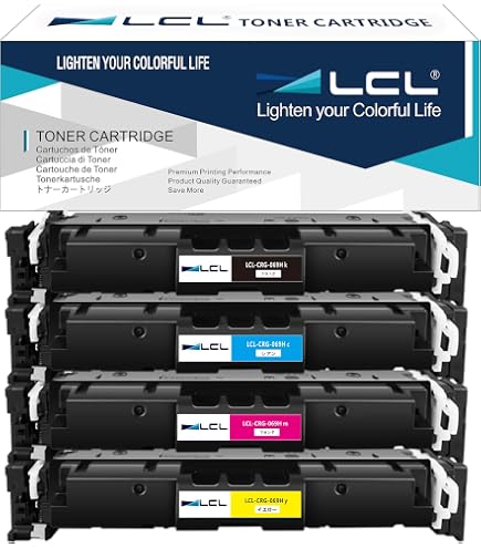 Canon トナーカートリッジ　069 マゼンダ　イエロー　シアン　3色セット Amazon.co.jp: LCL Canon用 キャノン用 069 CRG-069 (3色セット シアン