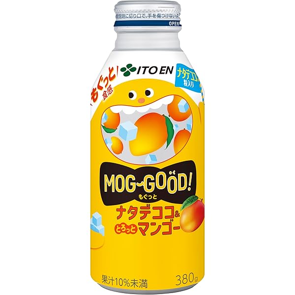 Amazon.co.jp: 伊藤園 もぐっと食感 ナタデココ＆マンゴー MOG