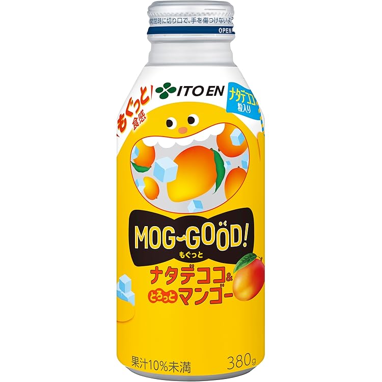 Amazon.co.jp: 伊藤園 もぐっと ナタデココ＆とろあまパイン 380g×24本