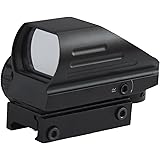 Sutekus正規品【1 照準器 ドットサイト ダットサイト マルチドット 20mmレール対応 4種マルチレティクル 2色 レッド/グリーン
