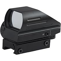 Amazon | Socpuro ドットサイト レプリカ ホロサイト 2色 レティクル4