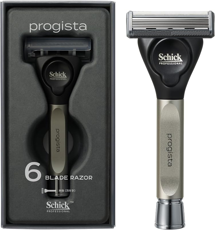 Schick(シック) プロジスタ 6枚刃 ホルダー(刃付き) 男性用 髭剃り カミソリ ひげそり