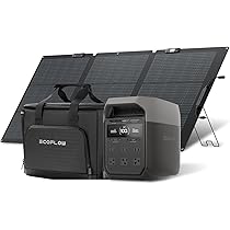 EcoFlow DELTA 3 1024Wh+ソーラーパネル160W+α 新品 ECOFLOW 防災グッズ ポータブル電源 ソーラーパネル セット 大