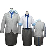 CA制服 ANA 全日空 10代目 5点セット コスプレ衣装 仮装 ハロウイン クリスマス コスチューム 文化祭 オーダーメイド可能 (M)