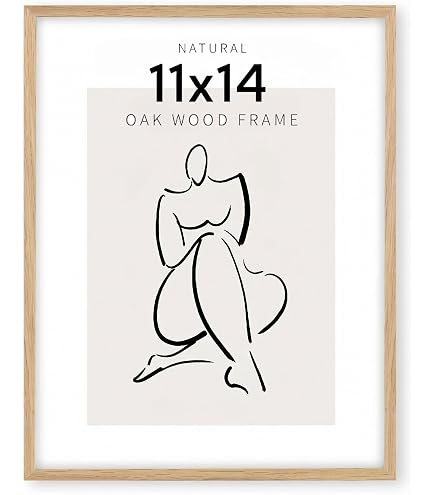 Amazon.co.jp: 額縁 11x14インチ(28x 35.5 cm)写真フォトフレーム 6切