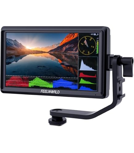 Amazon.co.jp: FEELWORLD FW568S 6インチ3D LUT波形カメラモニター