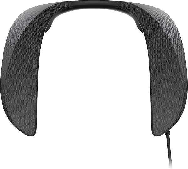パナソニック ゲーミングネックスピーカー SCーGN01 有線モデル グレー ゲーム別サウンドモード搭載 「ファイナルファンタジーXIV」のサウンドチーム共同開発 - 1