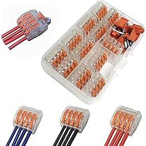 Amazon.co.jp: CTRICALVER 12 個 コンパクトスプライスコネクタ