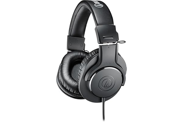 Audio-Technica ATH-M20x Professional Monitor Headphones