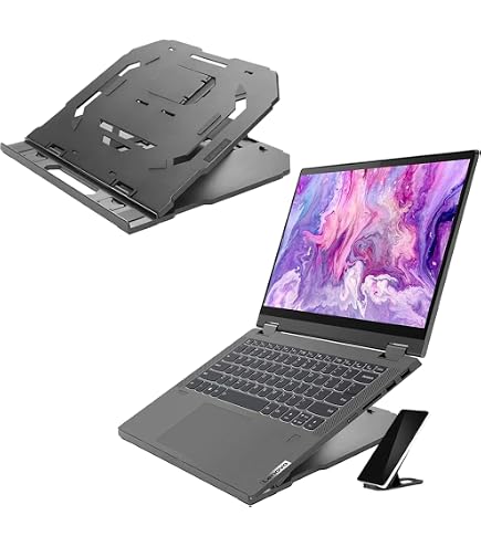 Lenovo - Lenovo ノートパソコン　美品　スタンド付き Amazon.co.jp: Lenovo ポータブルアルミノートパソコンスタンド