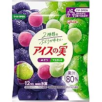 Amazon.co.jp: [冷凍] アイスの実 ぶどうマスカット 84ml×24個 江崎