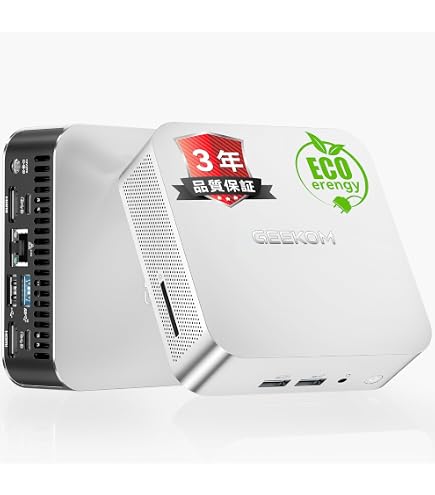 Amazon.co.jp: GEEKOM A6 Mini PC、Ryzen 7 6800H、32GB DDR5
