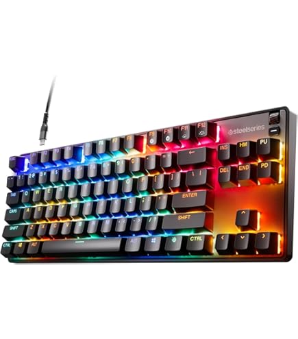 Amazon | SteelSeries Apex 7 TKL Compact Mechanical Gaming Keyboard