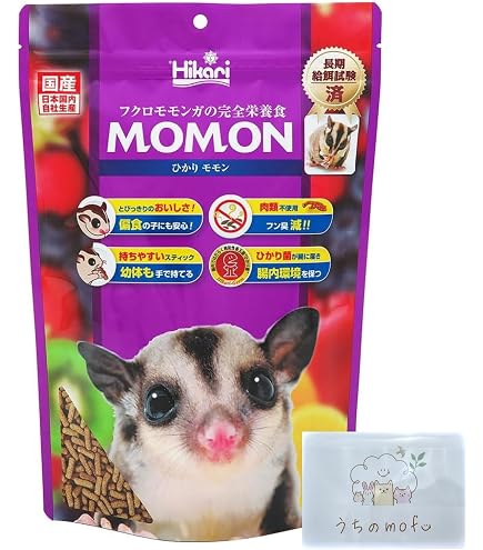 Amazon | ひかりモモン 270g ペレット モモンガ 主食 完全栄養食