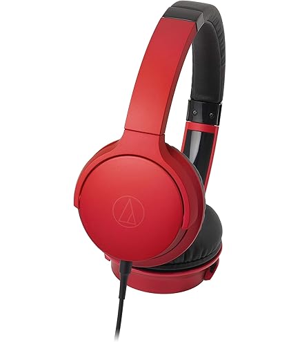 オーディオテクニカ　ATH-AR5 RD ポータブルヘッドホン Amazon.co.jp: audio-technica Sound Reality ATH-AR5 RD [ボルドー