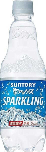 [炭酸水]サントリー 天然水 南アルプス スパークリング 500ml×24本
