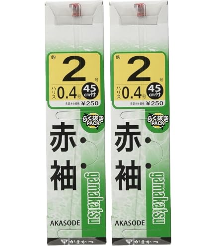 Amazon | がまかつ(Gamakatsu) 糸付 金袖 4号-ハリス0.6. 11010-4-0.6 