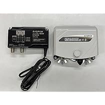 R7年9月10日迄購入で値引き「4K/8K対応 ブースター SH-UF-1MS」 BL型 FM・UHF・CS・BSブースタ SH·UF-1MS | マスプロ電工