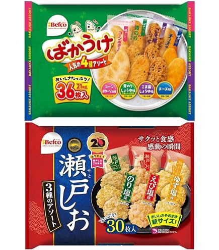 栗山米菓 瀬戸しお BIGパック 3種アソート 54枚入り8袋セット Amazon.co.jp: Pikotta 瀬戸の汐揚 BIGパック 3種アソート 54枚入 3袋
