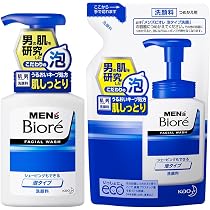 Amazon | 【まとめ買い】メンズビオレ 泡タイプ洗顔 150ml+詰替え130ml