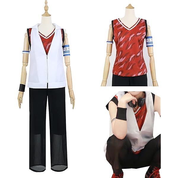 【にじさんじ　dogland 夢追カケル】コスプレ　衣装　ウィッグ　セット にじさんじ dogland 夢追カケル】コスプレ 衣装 ウィッグ セット