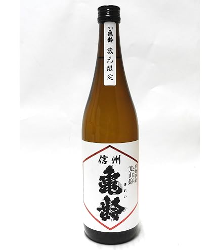 Amazon.co.jp: 信州亀齢 純米吟醸 ひとごこち 720ml 岡崎酒造 日本酒