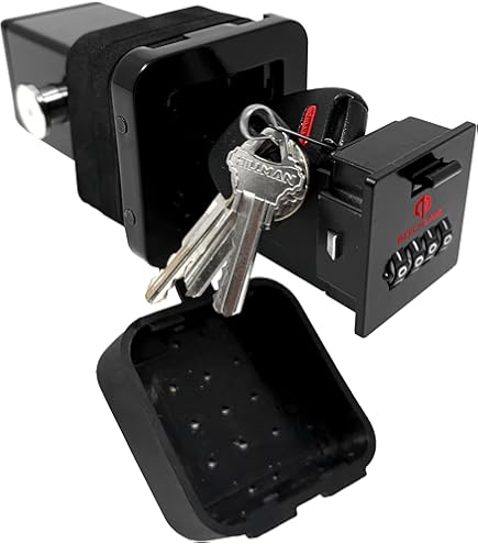 ヒッチセーフ 貴重品入れ 金庫 ヒッチレシーバー Amazon.co.jp