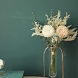 WillingYou ドライフラワー 花束 卒業式 造花インテリア 蒲公英 フラワー バースデー お祝い 母の日 ホワイトデー 父の日 結婚祝い 新学期 新生活 卒業 記念日 誕生日 装飾用 人気 プレゼント 1束 (ピンク)