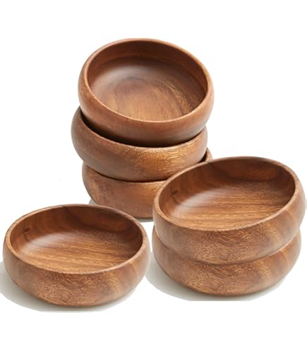 Amazon.co.jp: BILL.F 木製サラダボウル 12インチ アカシア木製