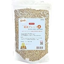 Amazon | A とりっぴーオリジナル 厳選ブレンドA 600g 鳥用療法食 キビ