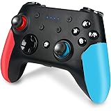 Y&Y Switch コントローラー Joy-Con pro ワイヤレス スイッチ ジョイコン プロコン 無線 bluetooth 連射 振動 調整 ジャイロセンサー ブラック