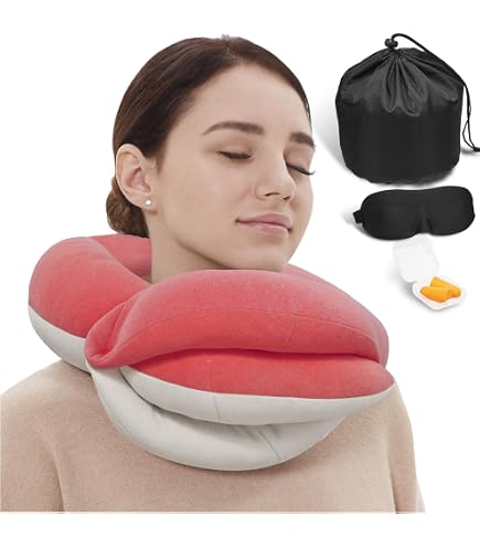 Amazon｜(Dark Blue) - J-pillow, Travel Pillow - British Invention