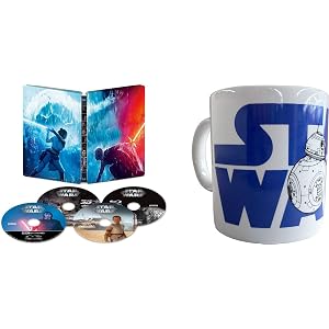 【Amazon.co.jp限定】スター・ウォーズ/スカイウォーカーの夜明け 4K UHD MovieNEX スチールブック(オリジナルマグカップ付き) [4K ULTRA HD+3D+ブルーレイ+デジタルコピー+MovieNEXワールド] [Blu-ray]