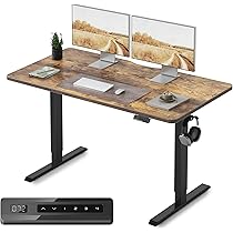 Amazon | FEZIBO 電動 昇降デスク スタンディングデスク 幅140cm