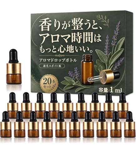 Amazon.co.jp: Frcolor スポイトボトル 1ml ミニ スポイト瓶 スポイト