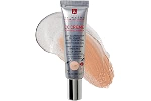 Erborian Color Correcting CC Cream with Centella Asiatica, Fair (Clair) - Light Multi-Purpose Facial Concealer with Illuminat