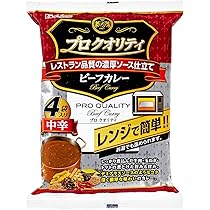 Amazon.co.jp: ハウス プロクオリティ ビーフカレー 4袋入り