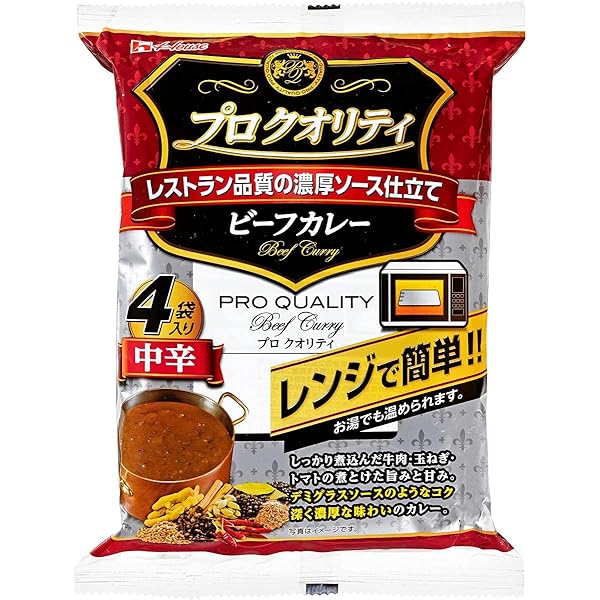 プロクオリティ ビーフカレー まろやかブレンド 4袋入 Amazon.co.jp: ハウス プロクオリティ ビーフカレー 4袋入り