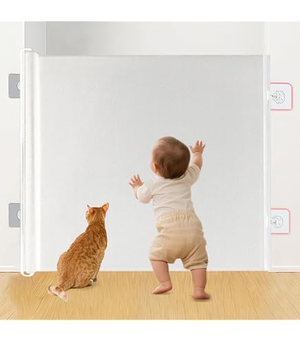 Amazon.co.jp: Dazzix ベビーゲート ロール 穴あけ不要 階段上 ペット