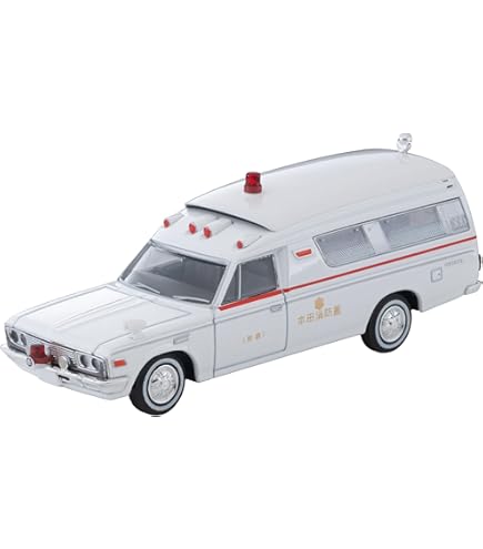 トミカ リミテッド ヴィンテージ トヨタ救急車FS45V型 2台セット Two ambulances that were asleep Tomica Limited Vintage Toyota