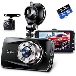 ドライブレコーダー 前後カメラ Sonyセンサー&赤外線暗視ライト 1296PフルHD高画質 170度広角視野 操作簡単…